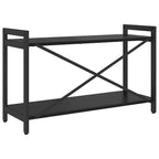 Bücherregal Schwarz Eichen-Optik 80 x 30 x 50 cm Holzwerkstoff