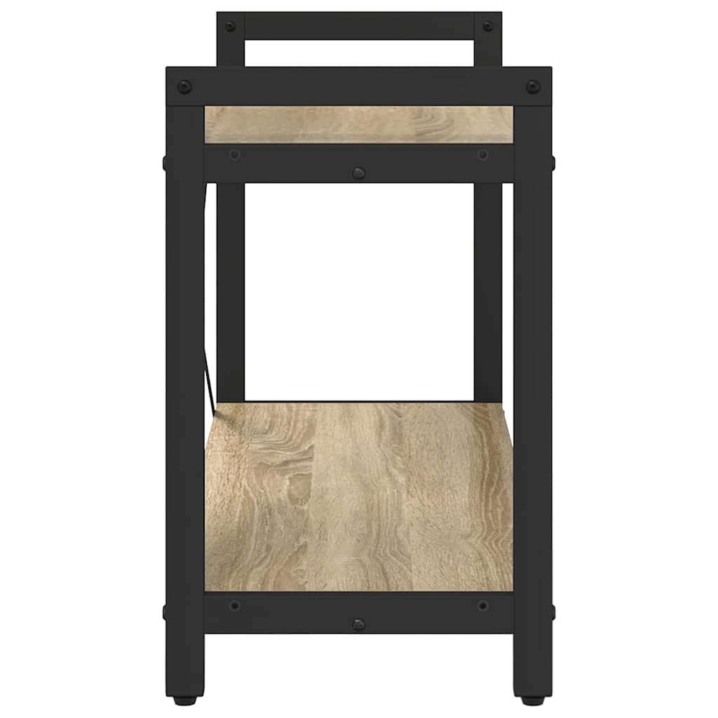 Bücherregal Sonoma-Eiche 80 x 30 x 50 cm Holzwerkstoff