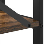 Bücherregal Geräucherte Eiche 80 x 30 x 50 cm Holzwerkstoff