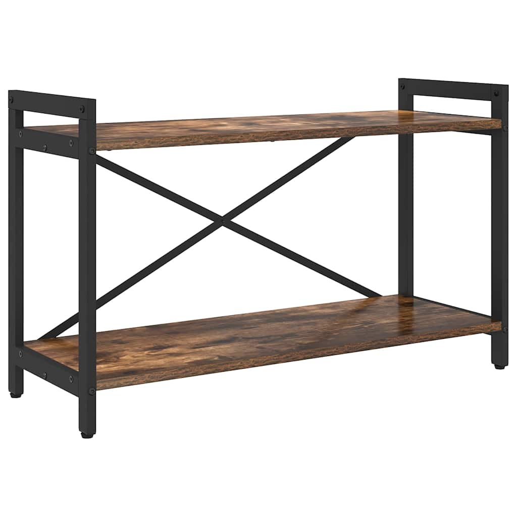 Bücherregal Geräucherte Eiche 80 x 30 x 50 cm Holzwerkstoff