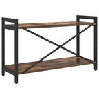 Bücherregal Geräucherte Eiche 80 x 30 x 50 cm Holzwerkstoff