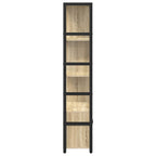 Bücherregal Sonoma-Eiche 80 x 30 x 155,5 cm Holzwerkstoff