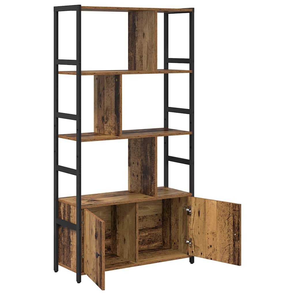 Bücherregal Altholz 80 x 30 x 155,5 cm Holzwerkstoff