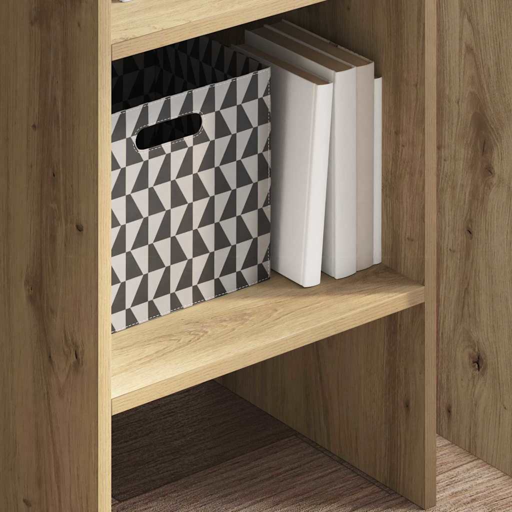 Bücherregal Artisan-Eiche 40 x 35 x 180 cm Holzwerkstoff