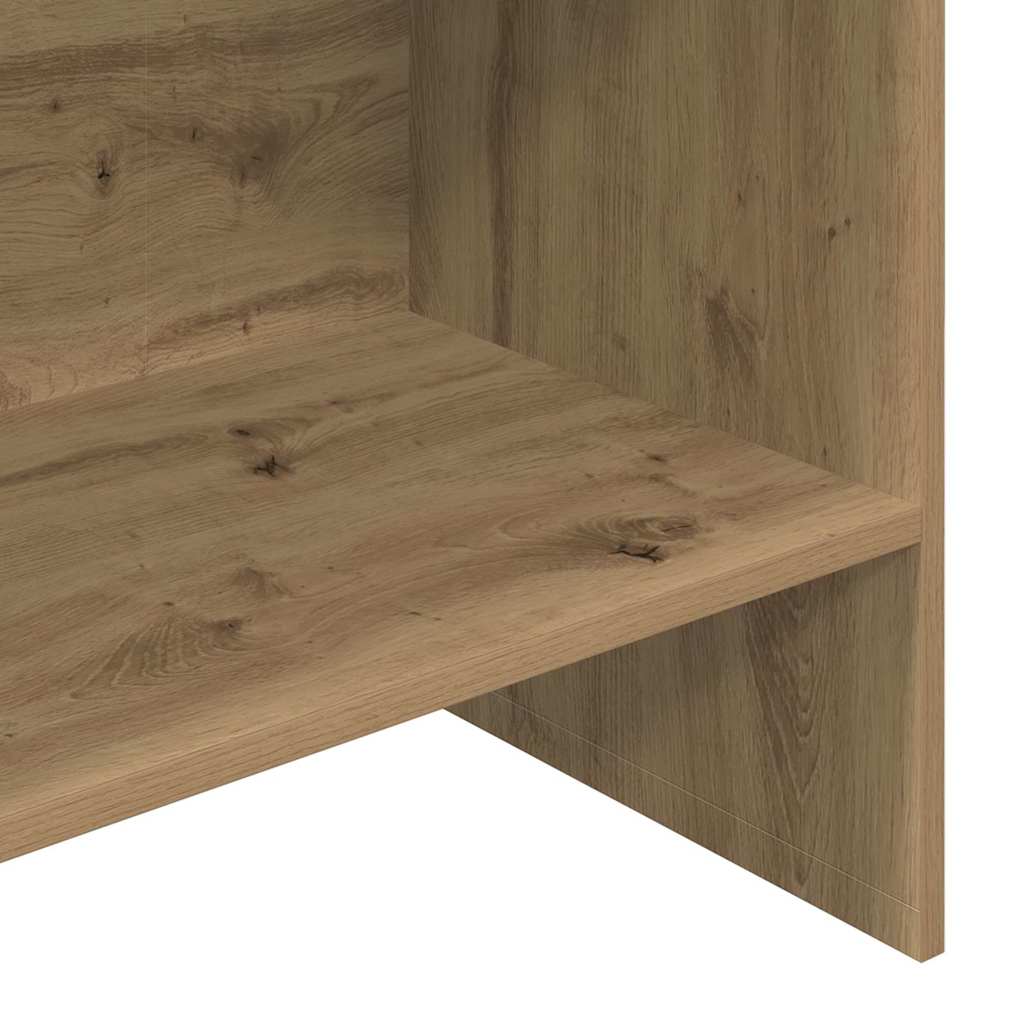 Bücherregal Artisan-Eiche 60 x 35 x 180 cm Holzwerkstoff