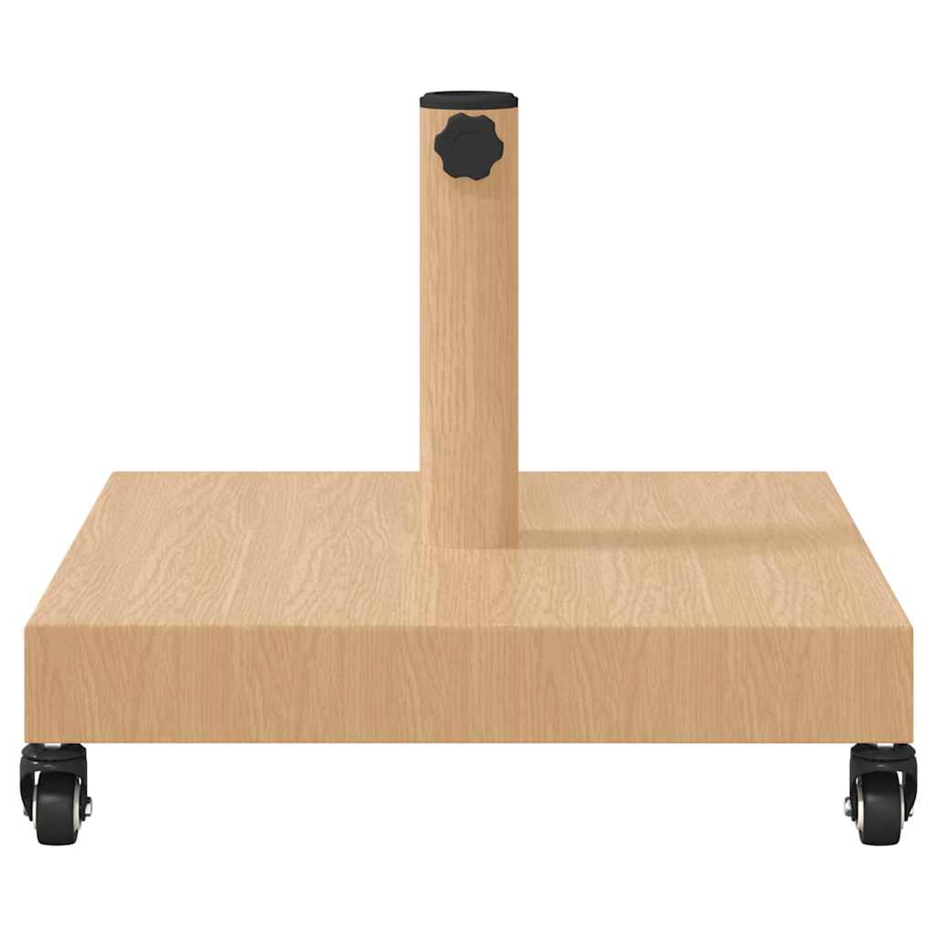Sonnenschirmständer Helles Holz 45 x 45 x 31,5 cm