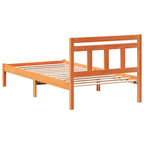 Bettrahmen Braun 80 x 200 cm Massives Kiefernholz