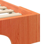 Bettrahmen Braun 160 x 210 cm Massives Kiefernholz