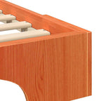 Bettrahmen Braun 180 x 210 cm Massives Kiefernholz