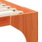 Bettrahmen Braun 90 x 200 cm Massives Kiefernholz