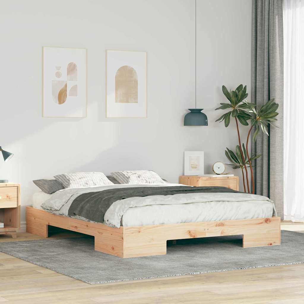 Bettgestell Braun 160 x 200 cm