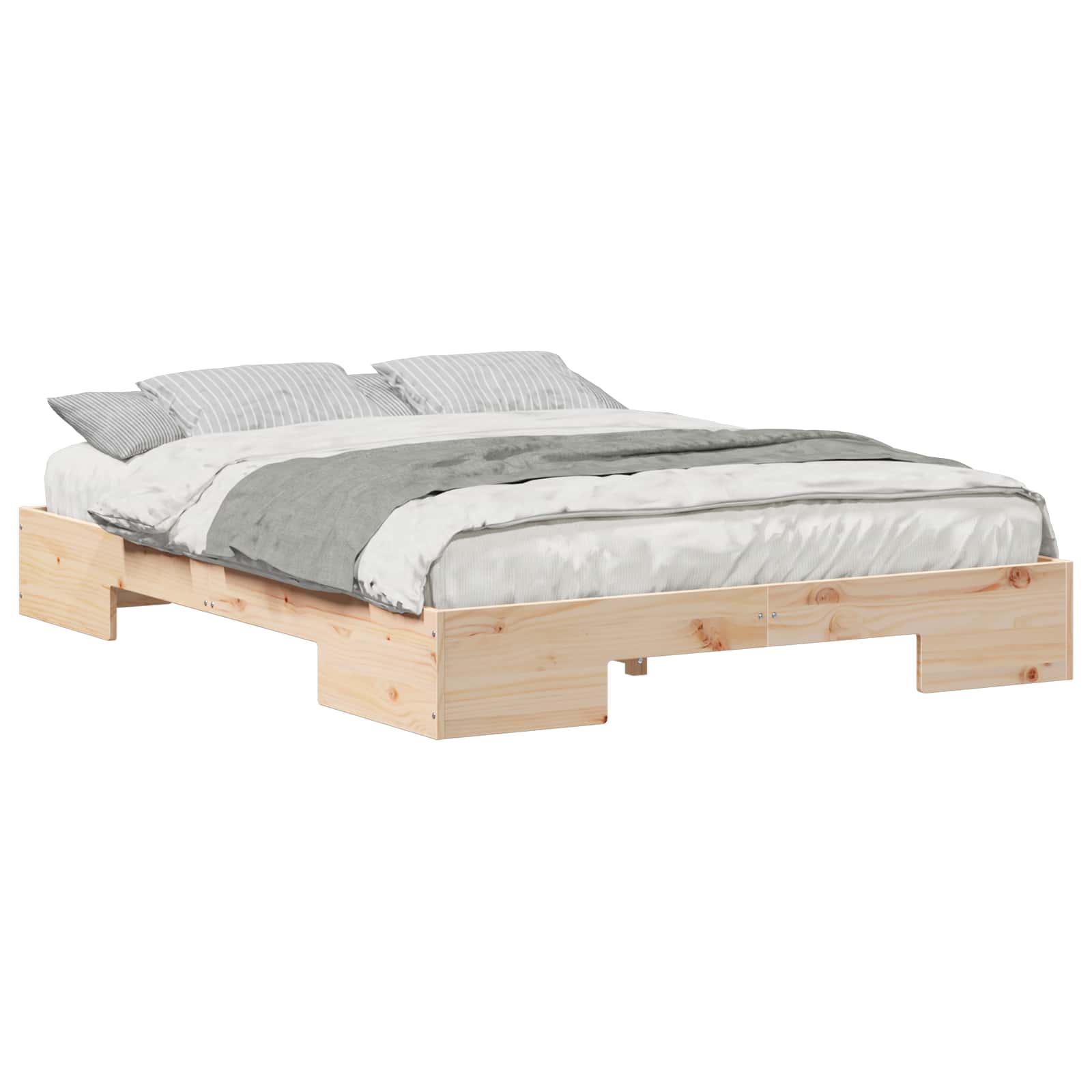 Bettgestell Braun 160 x 200 cm