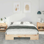 Bettgestell Braun 150 x 200 cm