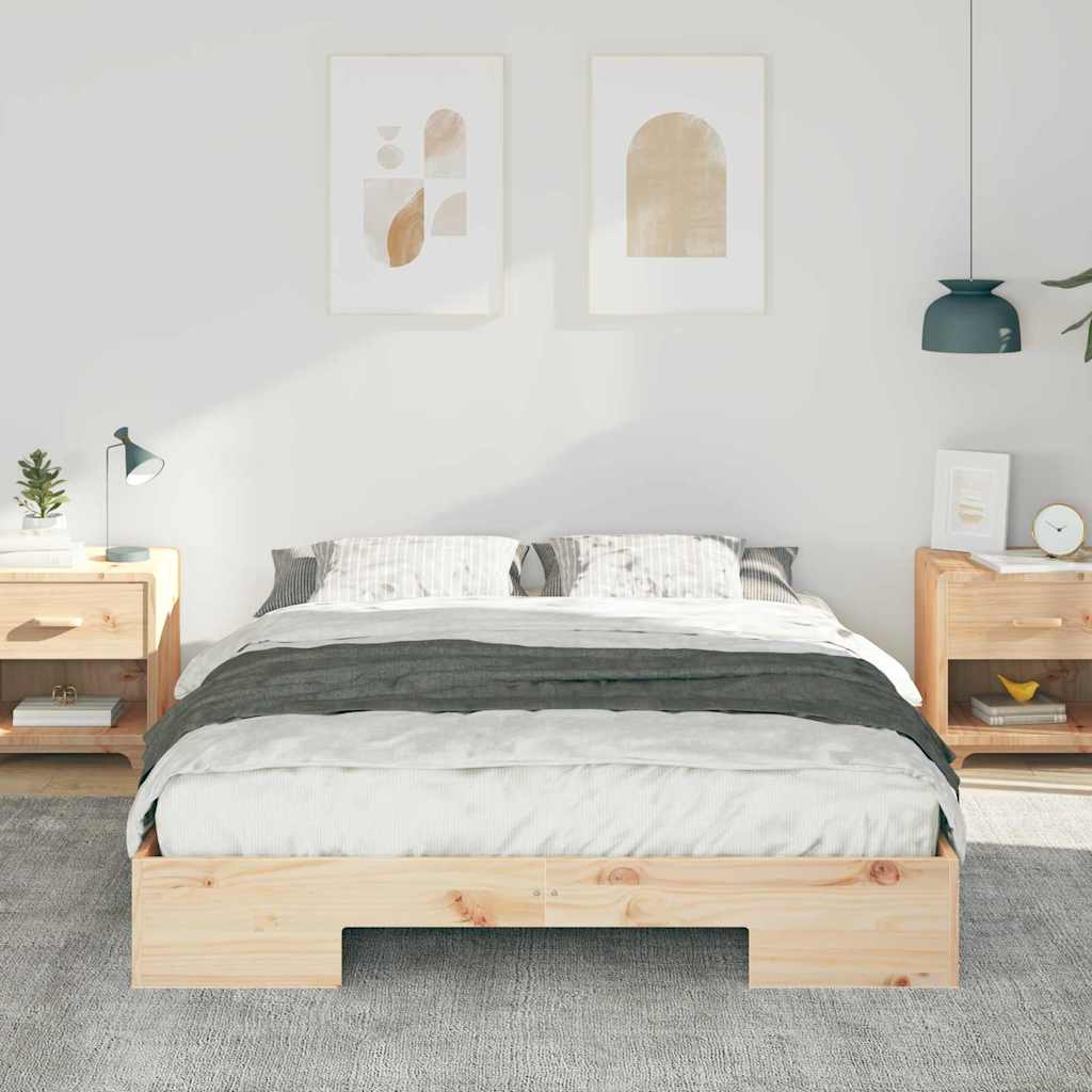 Bettgestell Braun 150 x 200 cm