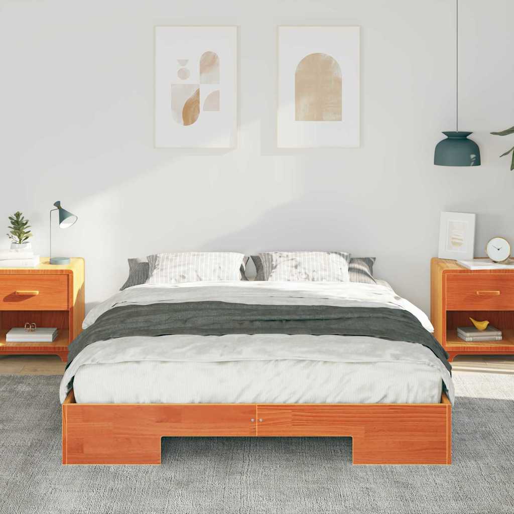 Bettgestell Braun 150 x 200 cm