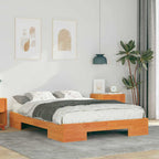 Bettgestell Braun 120 x 200 cm