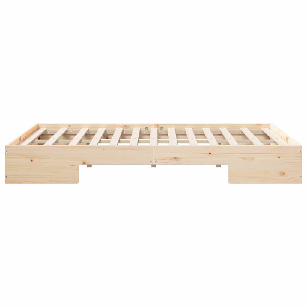Bettgestell Braun 140 x 190 cm