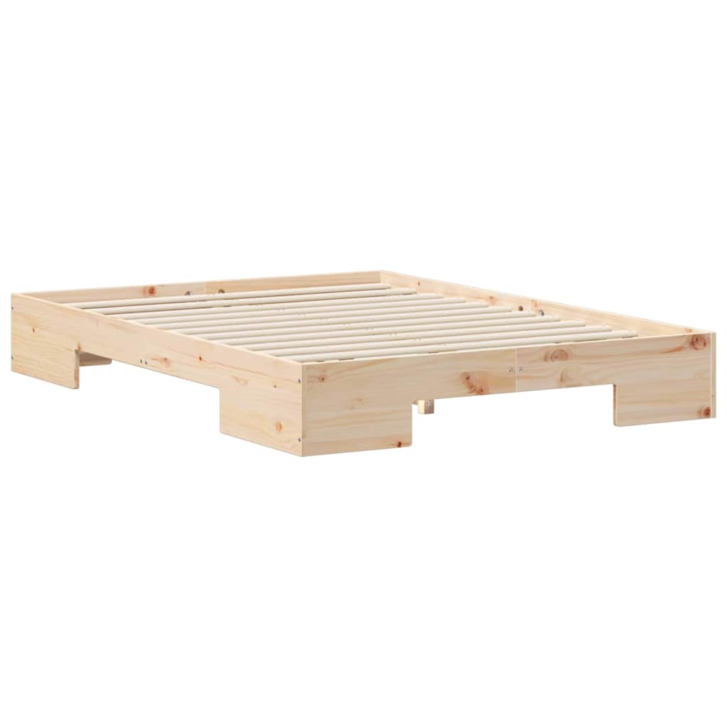Bettgestell Braun 135 x 190 cm
