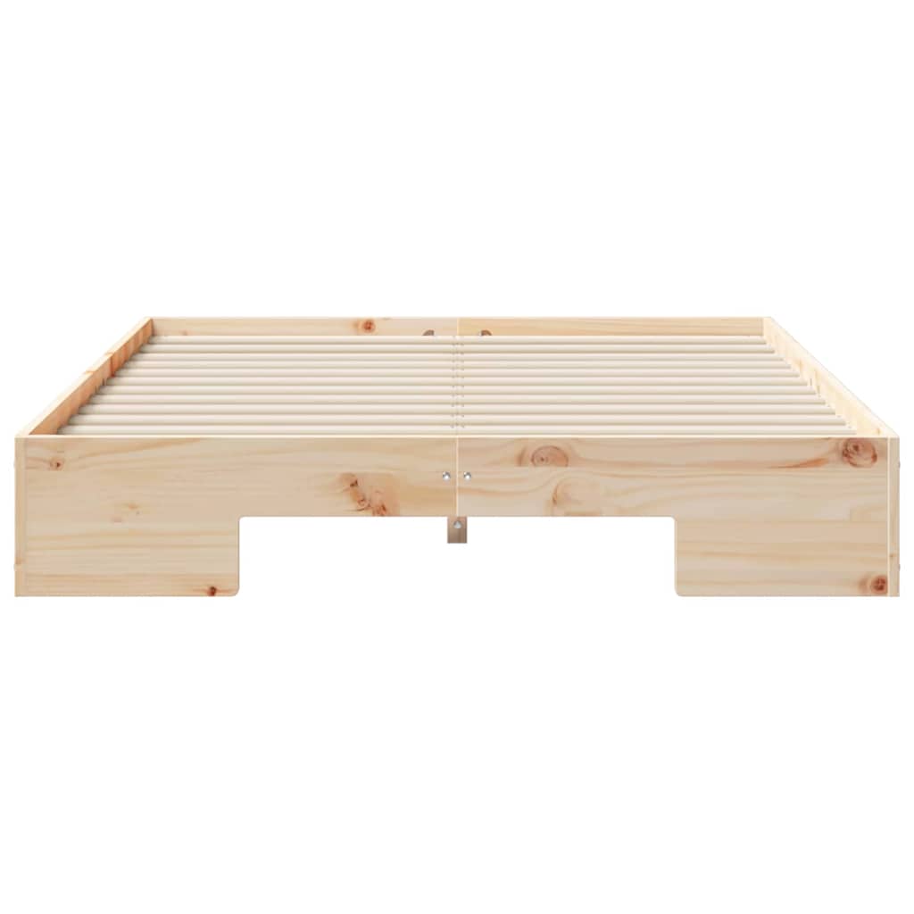 Bettgestell Braun 135 x 190 cm