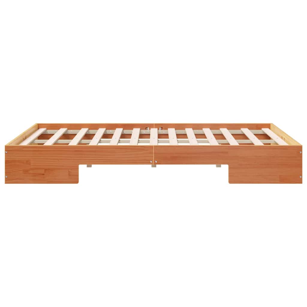 Bettgestell Braun 135 x 190 cm