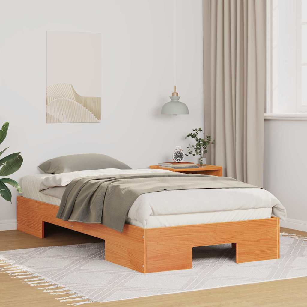 Bettgestell Braun 100 x 200 cm