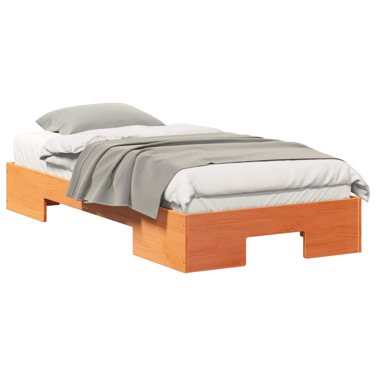Bettgestell Braun 100 x 200 cm