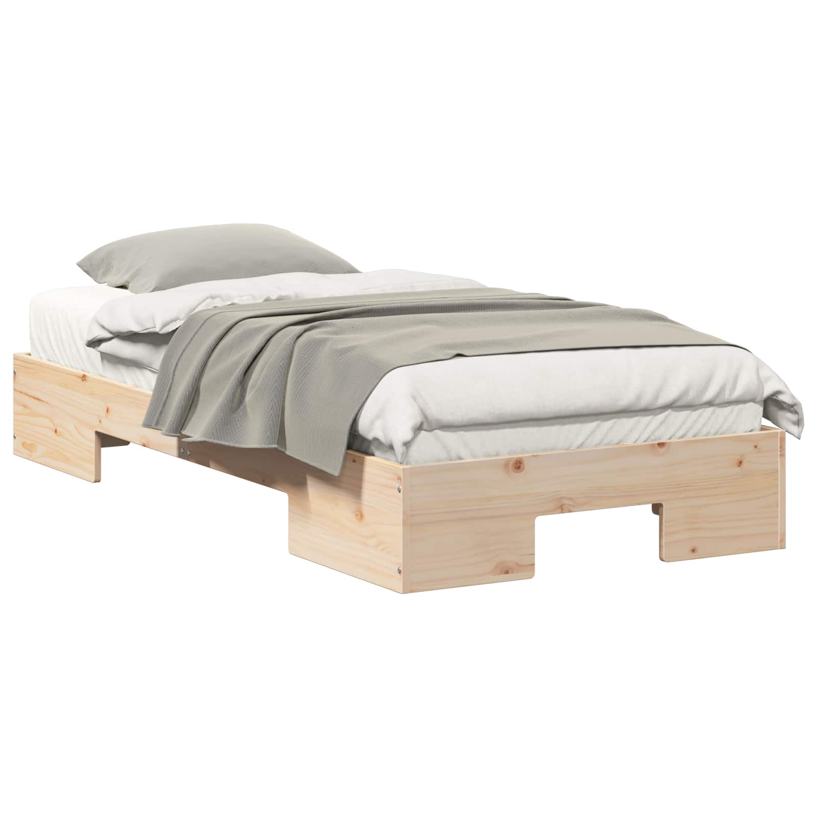 Bettgestell Braun 80 x 200 cm