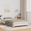 Bettrahmen Braun 80 x 200 cm Massives Kiefernholz