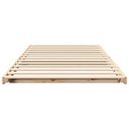 Bettrahmen Braun 90 x 190 cm Massives Kiefernholz