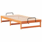 Bettrahmen Braun 90 x 200 cm Massives Kiefernholz