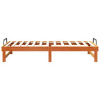 Bettrahmen Braun 90 x 200 cm Massives Kiefernholz
