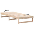 Bettrahmen Braun 80 x 200 cm Massives Kiefernholz