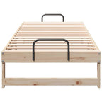 Bettrahmen Braun 80 x 200 cm Massives Kiefernholz