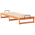 Bettrahmen Braun 80 x 200 cm Massives Kiefernholz