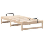 Bettrahmen Braun 90 x 190 cm Massives Kiefernholz