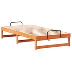Bettrahmen Braun 90 x 190 cm Massives Kiefernholz