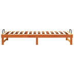 Bettrahmen Braun 80 x 210 cm Massives Kiefernholz