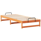 Bettrahmen Braun 80 x 220 cm Massives Kiefernholz