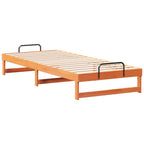 Bettrahmen Braun 90 x 220 cm Massives Kiefernholz