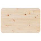 Couchtisch Natur 80 x 50 x 31 cm Massivholz Kiefer
