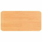 Couchtisch Wachsbraun 80 x 39,5 x 33,5 cm Massivholz Kiefer