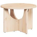 Couchtisch Natur 50 x 50 x 35 cm Massivholz Kiefer