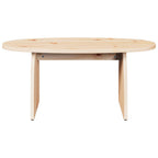 Couchtisch Braun 80 x 40 x 35 cm Massives Kiefernholz