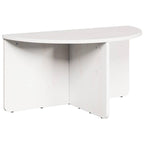 Couchtisch 2 pcs Weiß Massivholz Kiefer