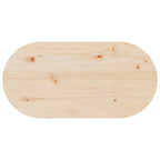 Couchtisch Natur 80 x 39,5 x 35 cm Massivholz Kiefer