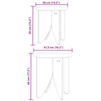 Couchtisch 2 pcs Weiß