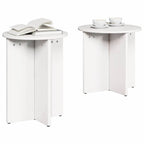 Couchtisch 2 pcs Weiß