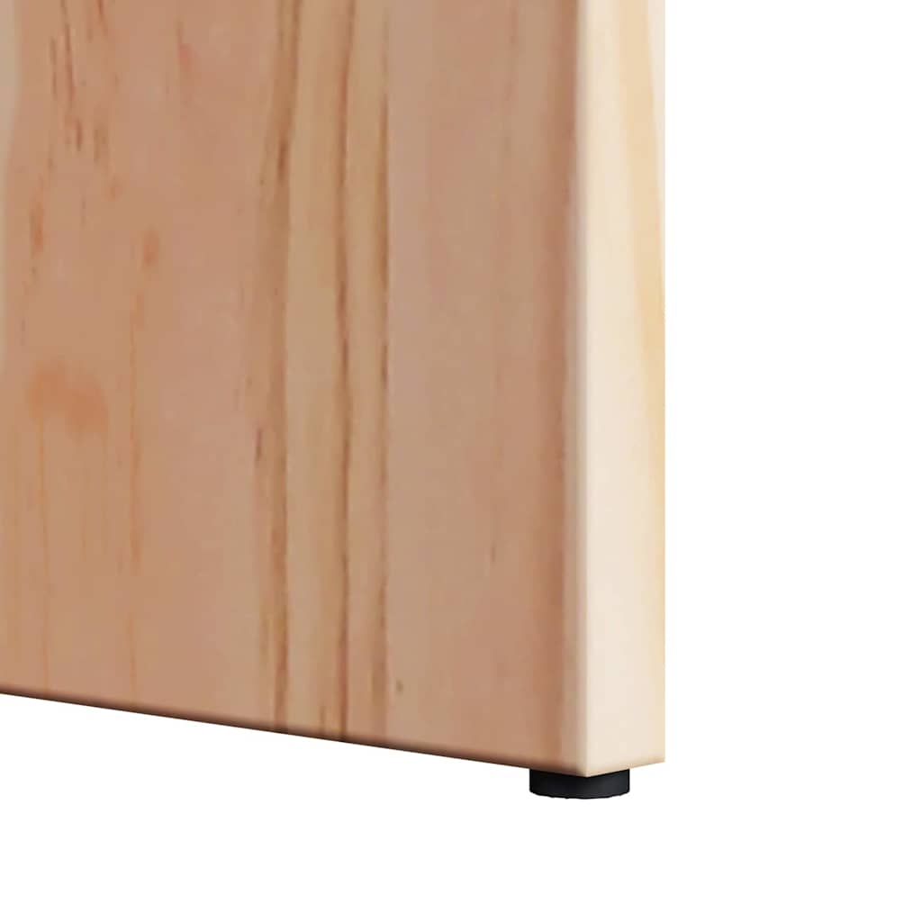 Couchtisch 2 pcs Natur Massivholz Kiefer