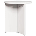 Couchtisch 2 pcs Weiß Massivholz Kiefer