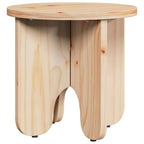 Couchtisch 2 pcs Natur Massivholz Kiefer